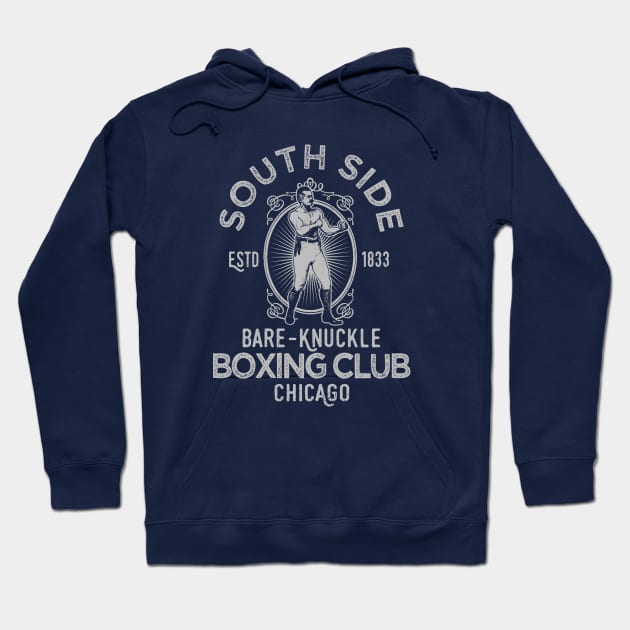 South Side Bare-Knuckle Boxing club Hoodie by LILNAYSHUNZ